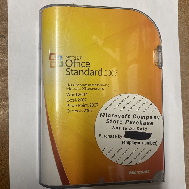 Microsoft Standard 2007 (Retail) (1 PC/s) – Full Version for Windows 021-07746