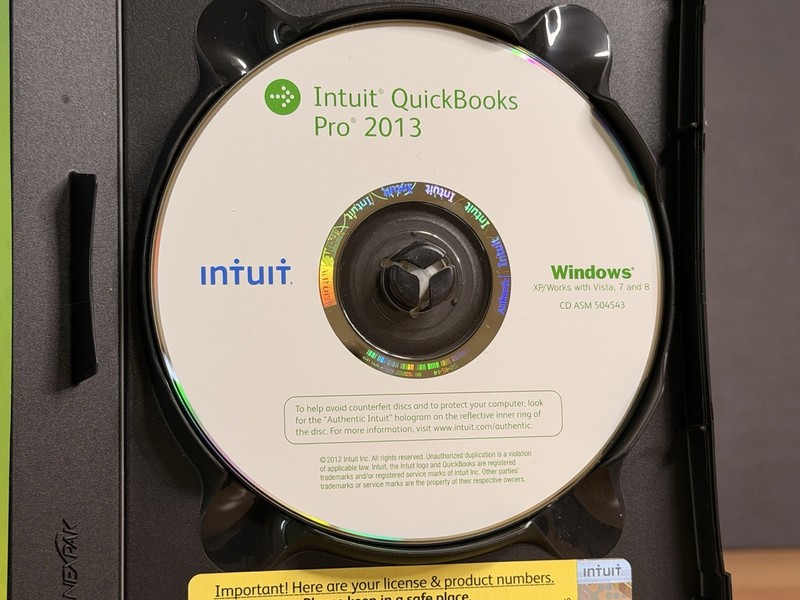 Quickbooks Desktop Pro 2013 For Windows Full Retail -NO SUBSCRIPT10N- TESTED gallery