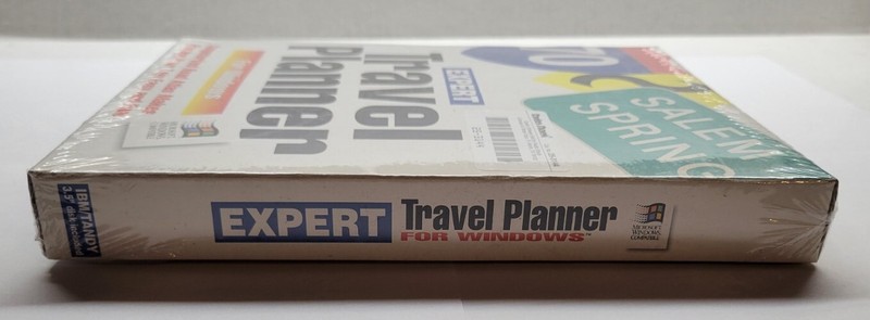 Expert Travel Planner For Windows 3.0 or 3.1 Computerized Road Atlas (PC, 3.5") gallery