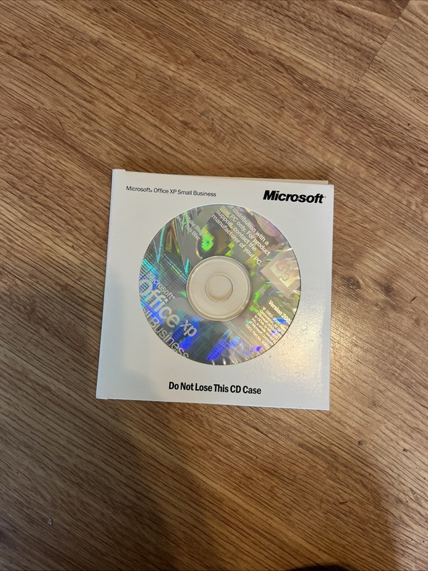 Microsoft Office XP Small Business Version 2002 with Product Key
