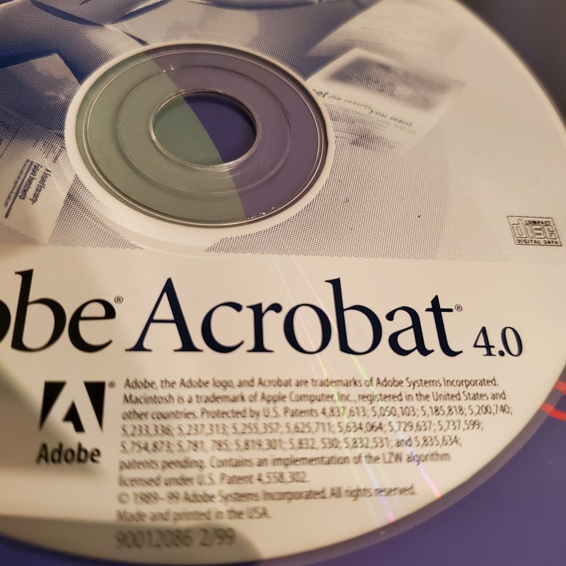Adobe Acrobat 5.0 Macintosh Upgrade & Full Ver 4.0 Read Description gallery