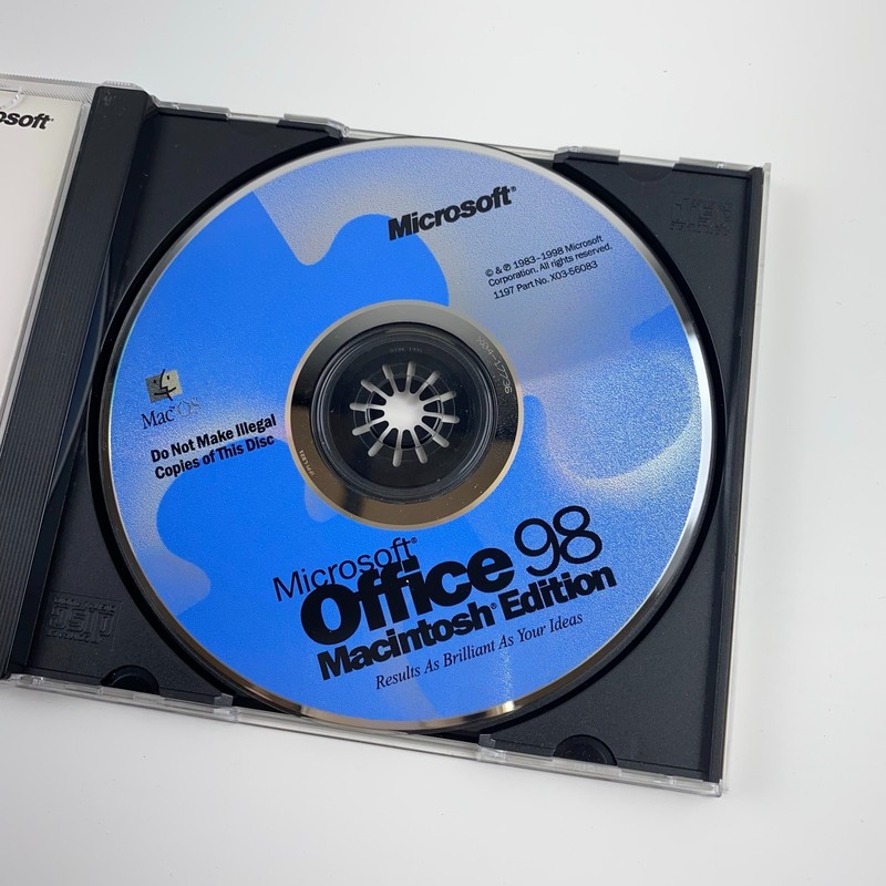 Microsoft Office 98 Macintosh Edition (CD, 1998) | Word, Excel, PowerPoint gallery