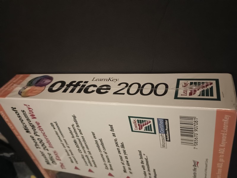Learn Key Office 2000 Multimedia Computer Based Training 6 CD Set New Sealed gallery