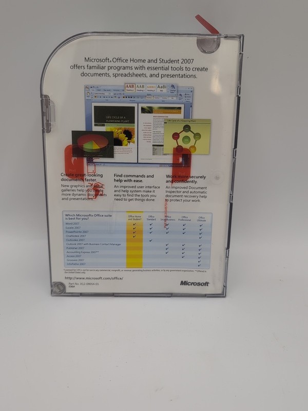 Microsoft Office 2007 Home and Student gallery
