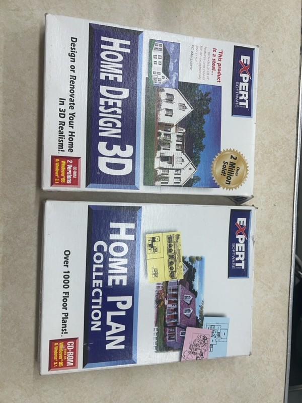 EXPERT SOFTWARE HOME PLAN COLLECTION & HOME DESIGN 3D (WBP008865)