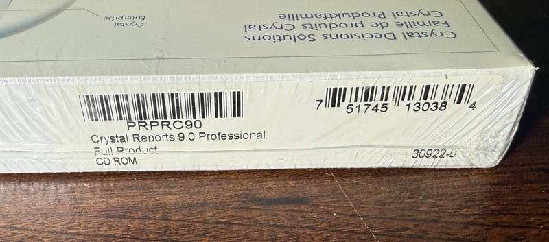 Crystal Reports 9 Professional Full Product For Windows ( Sealed Retail Box) gallery
