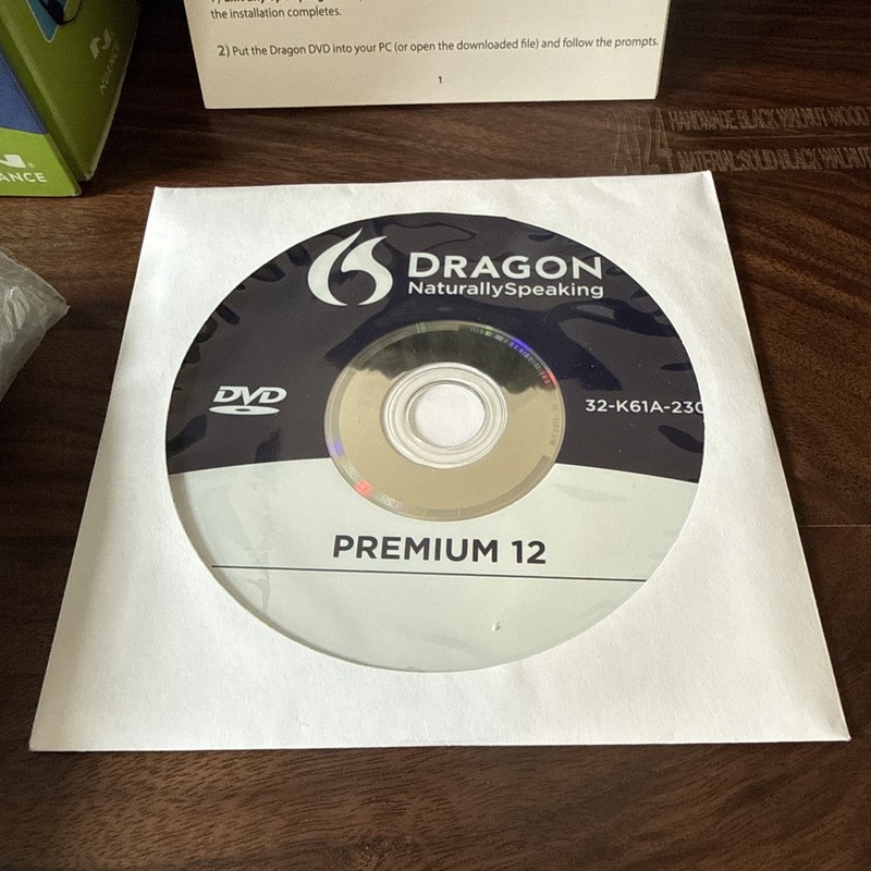 Nuance Dragon Naturally Speaking Version 12 Premium Edition Speech Recognition gallery