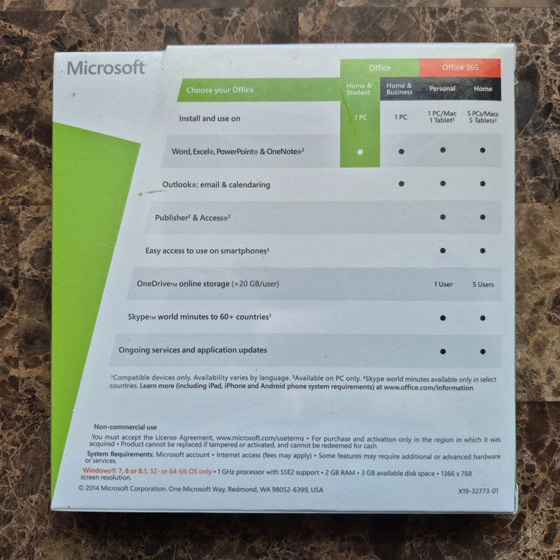 NEW Microsoft Office 2013 Home Student English DVD DISK 1 PC LATIN AMERICA ONLY* gallery