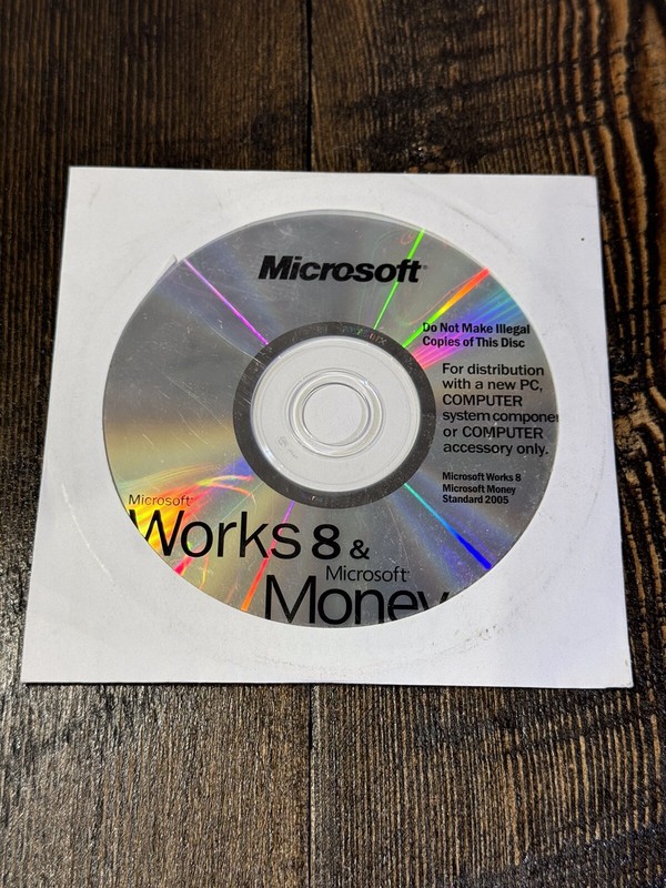 HP Microsoft Works 8 And Money 2005 with MS Office 2003 Trial Activation Key