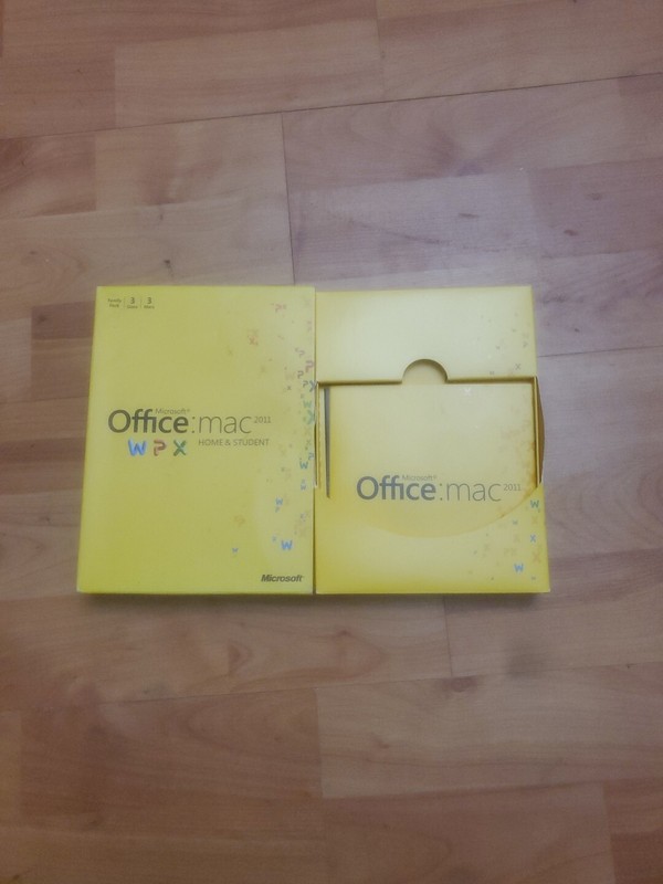 Genuine Microsoft Office MAC 2011 Home & Student FREE SHIPPING