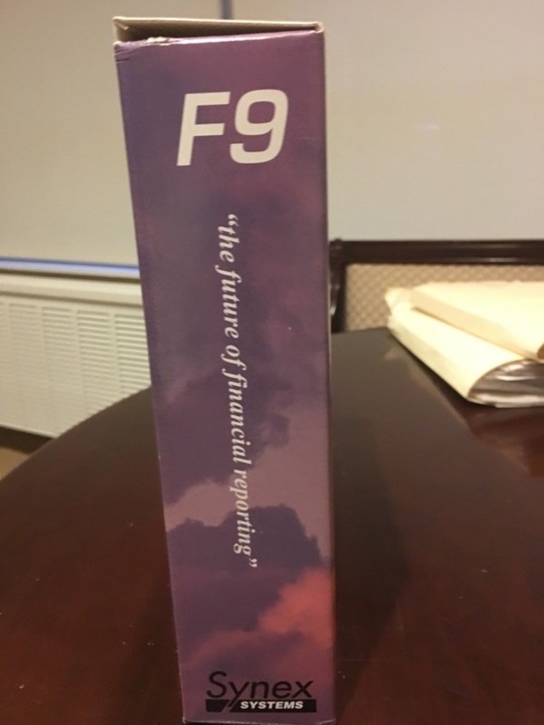 Awesome F9 for Accpac Windows . Originally $3500 gallery
