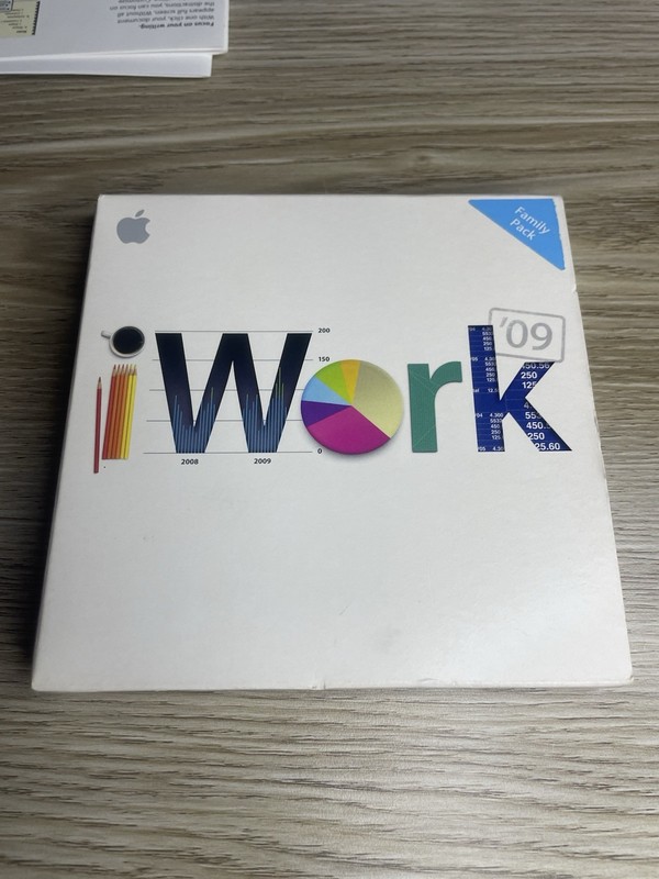 Apple iWork '09 Family Pack Full Version for Mac V9.0.3 2009 Software
