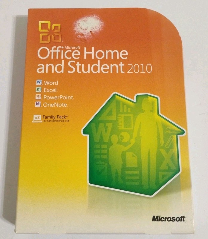 Microsoft Office 2010 Home and Student Family Pack Licensed For 3PCs Retail Box gallery