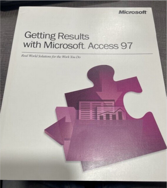 MICROSOFT ACCESS 97 UPGRADE Data Management System missing CD