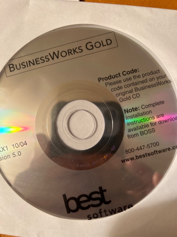 AUTHENTIC BRAND NEW BusinessWorks Gold Accounting 5.0