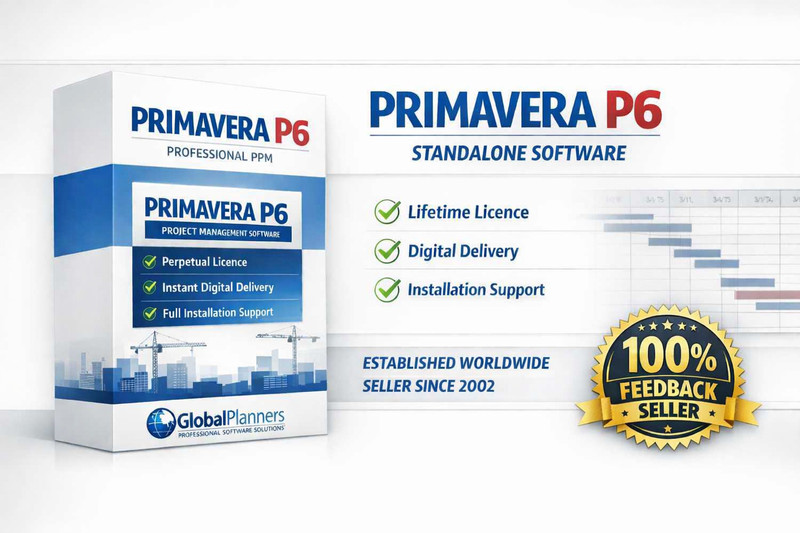 Oracle Primavera P6 v16 FULL PPM Planning Software.Freepost & Tech Support.