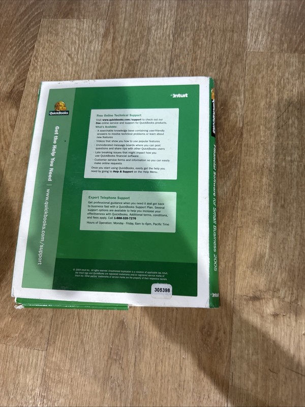 Intuit QuickBooks Pro Edition 2005 Small Business Financial Software gallery