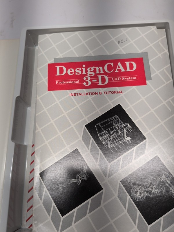 Design CAD 3-D system software floppy disk IBM gallery