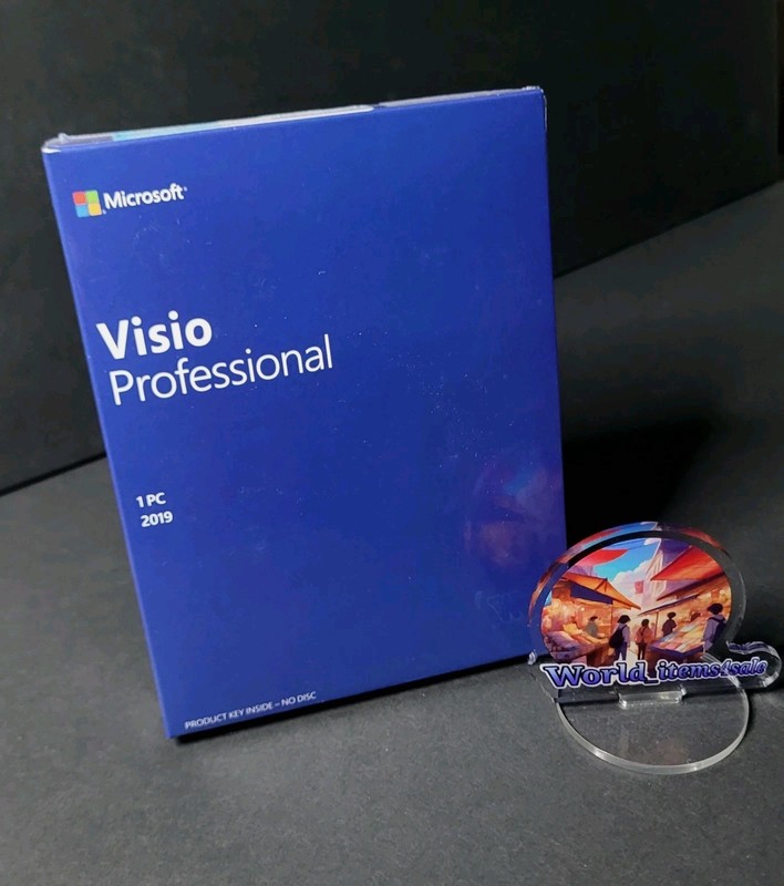 Visio Pro activation card 2019 Retail box. Please Read Description. gallery