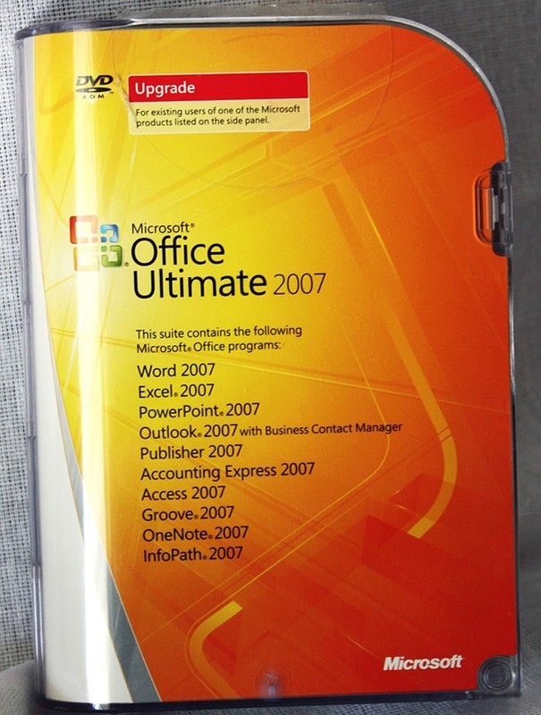 Microsoft Office Ultimate English Retail Version UPGRADE – Excellent