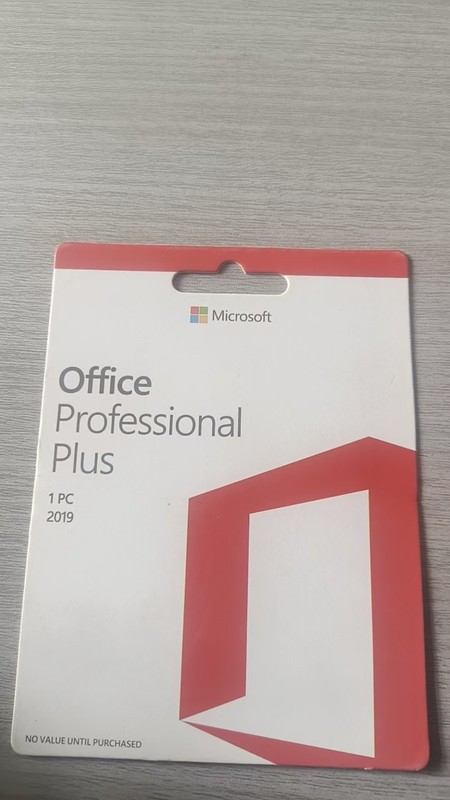 Brand Microsoft Office Professional Plus 2019 1PC Card G1N