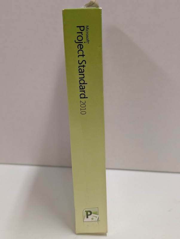 Microsoft Project Standard 2010 Used Product Key Code Disc DVD Original Package gallery