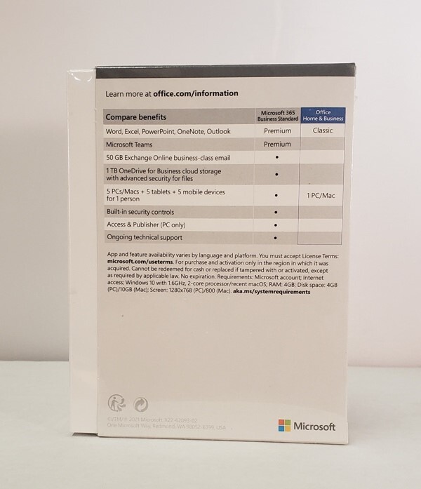 Microsoft Office Home & Business 2021 For PC/Mac T5D-03518 Brand New Retail Box gallery