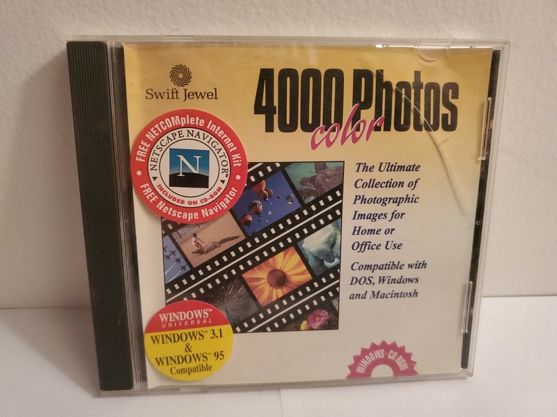 Swift Jewel: 4000 Photos (CD-Rom, 2000, COSMI)