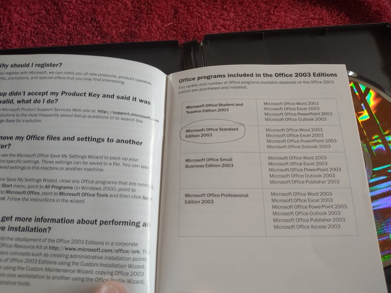 Microsoft Office Standard Edition 2003 Retail (No Key) gallery