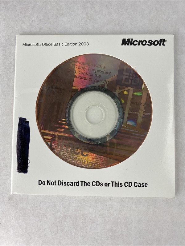 Microsoft Office 2003 MS Basic Edition Full English for Dell 0T1613 (Lot of 5) gallery