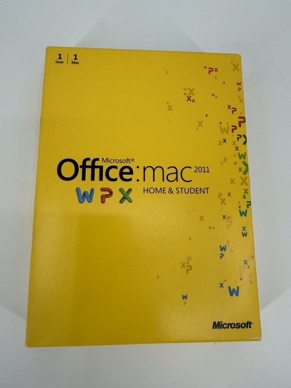 Microsoft Office for Mac Home and Student 2011 Key 1 Owner
