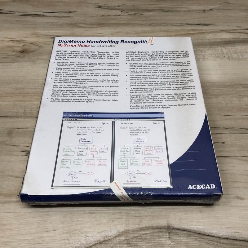 MyScript Notes For ACECAD / Digimemo Handwriting Recognition For PC WIN 2000/XP gallery