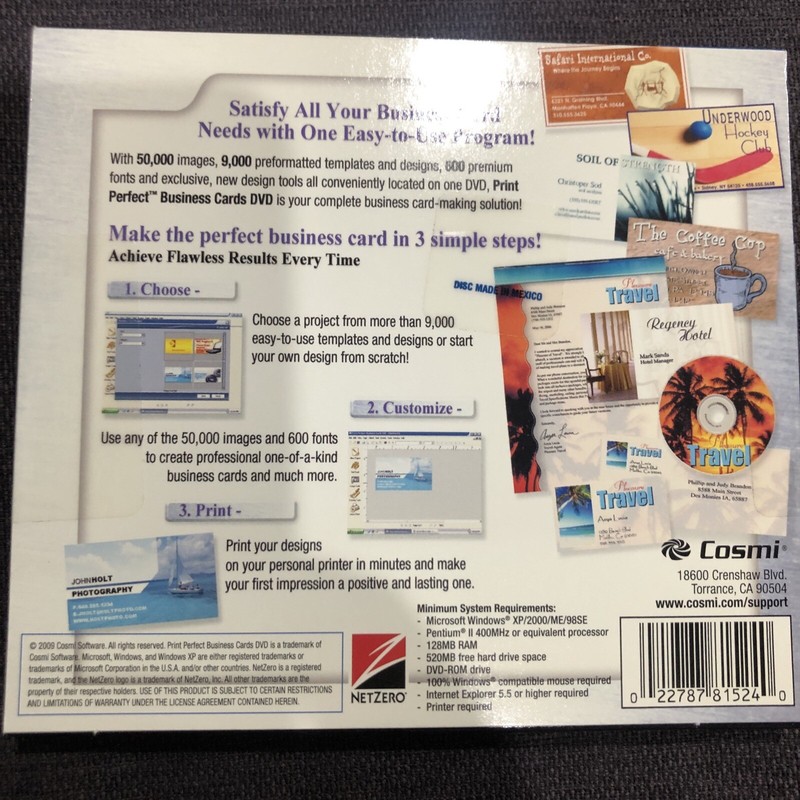 Cosmi Print Perfect Business Cards gallery
