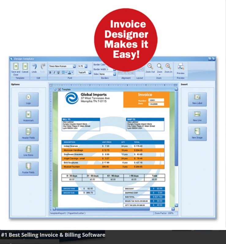 Avanquest 2026 My Invoices Estimates Deluxe 10, Discs, Windows 11, Description gallery