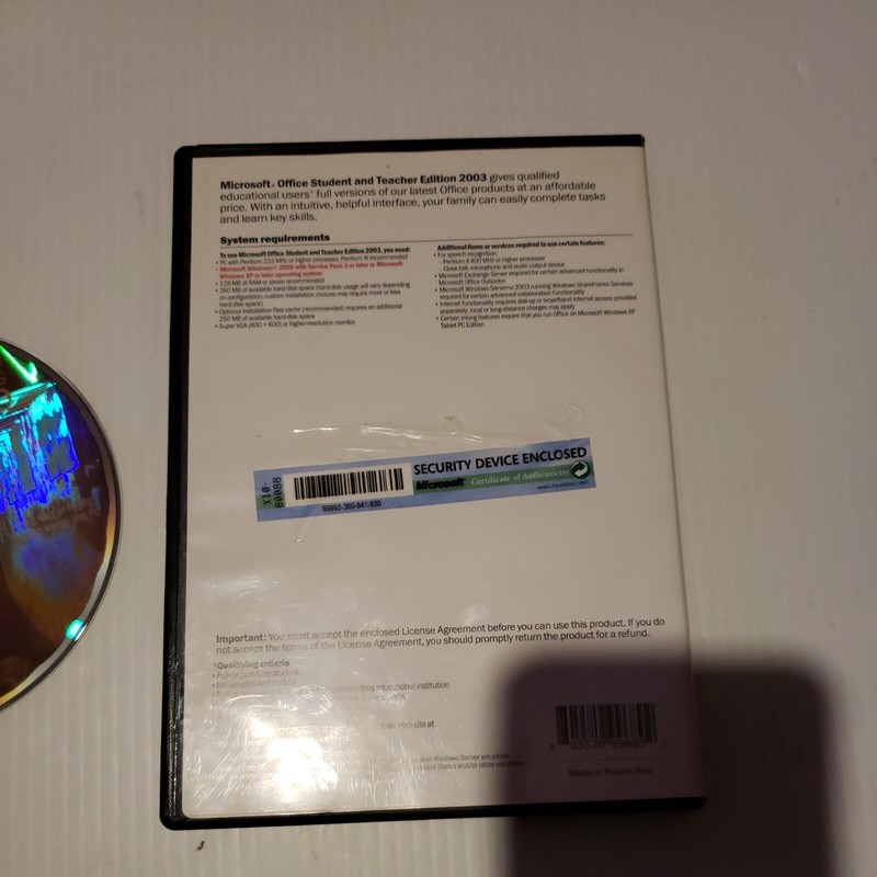 Microsoft Office 2003 Student and Teacher Edition- Software Program gallery