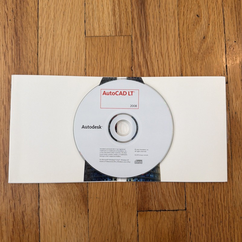 Autodesk AutoCAD LT 2008 Version, with Serial Number - Windows gallery