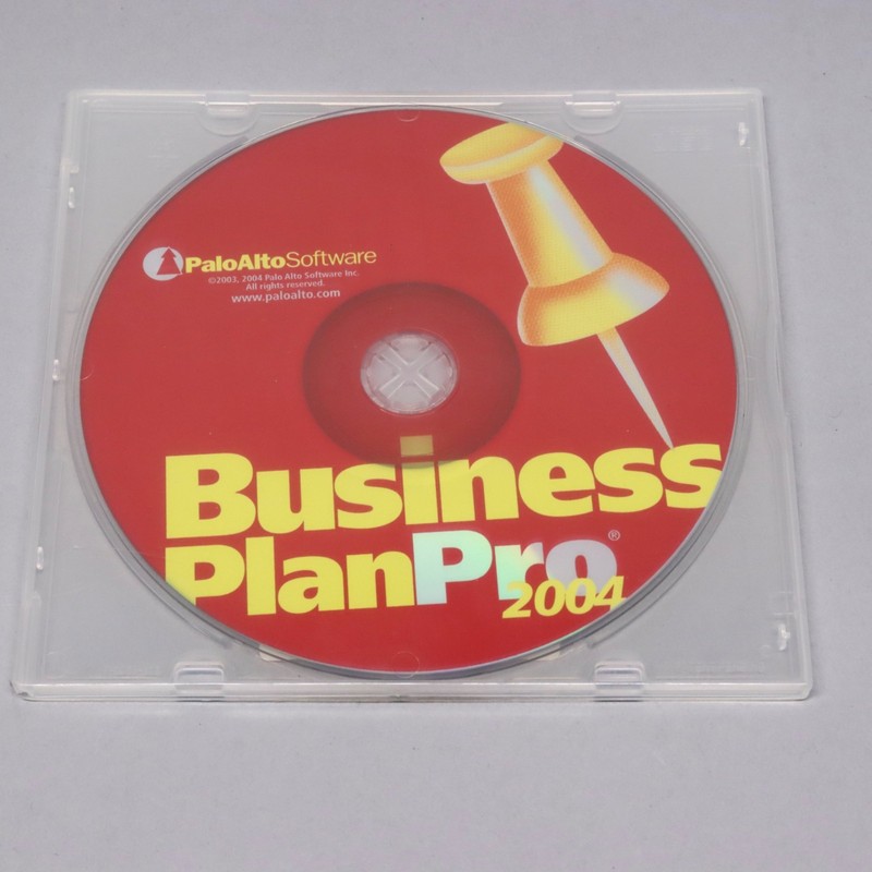 Business Plan Pro 2004 Standard Edition CD Palo Alto Software Microsoft Windows gallery