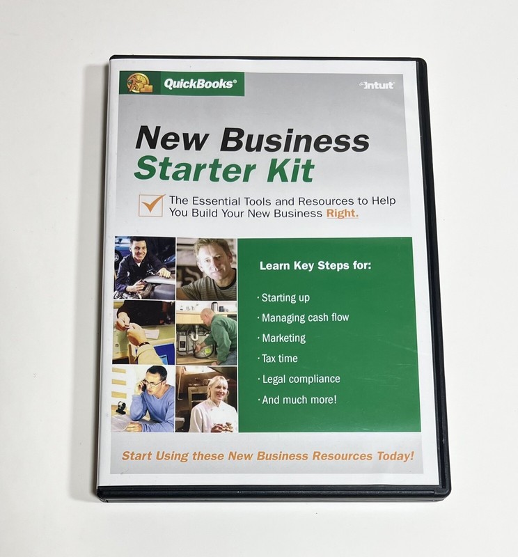 Intuit – Quickbooks – New Business Starter Kit Software – Tutorial