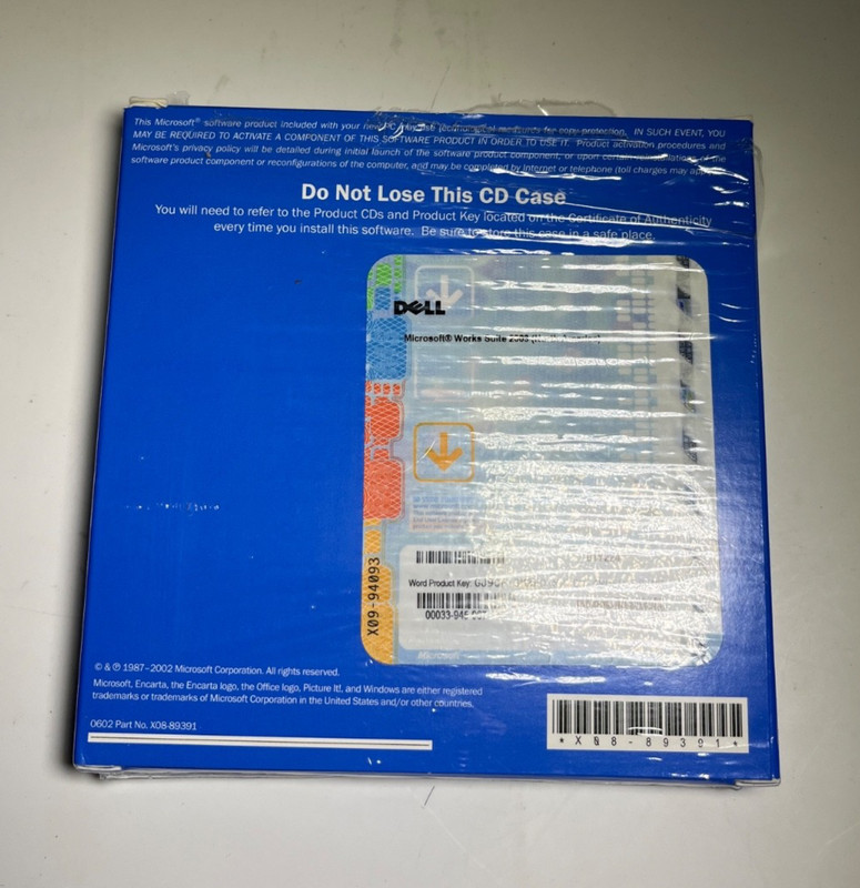Microsoft Works Suite 2003 Software CD - Comes With Product Key gallery