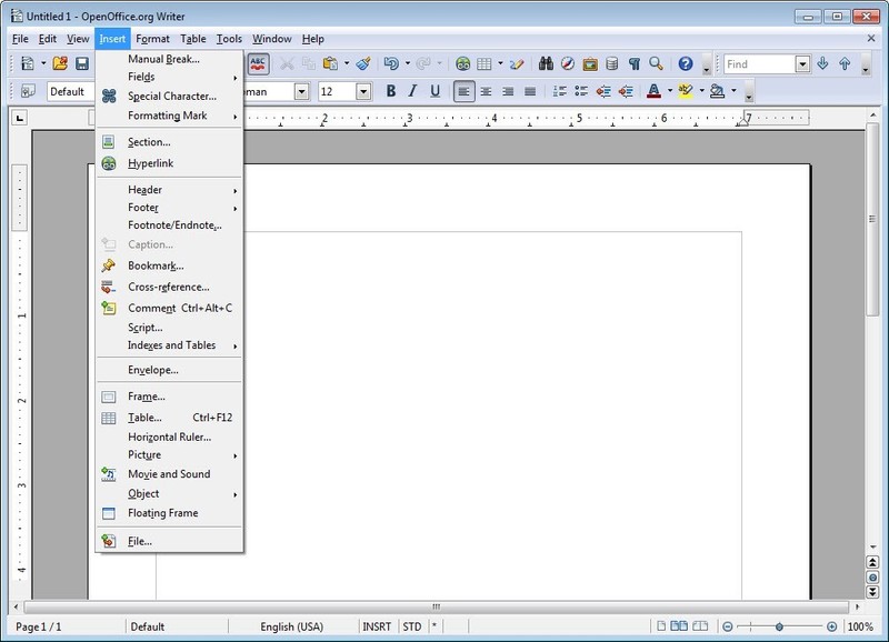 Open Office Suite Software Windows Word Processing ~ Home Student Business CD-R gallery