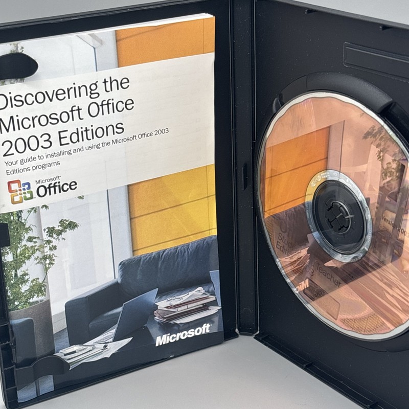 Microsoft Office 2003 Student and Teacher Edition Full Version MS w Key/booklet gallery