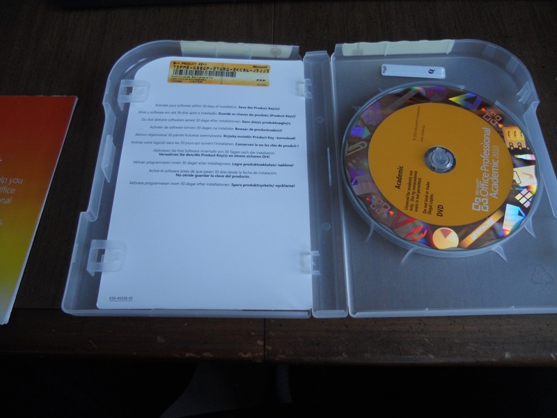 Microsoft Office Professional Academic 2010 Windows Software with DVD & Key gallery