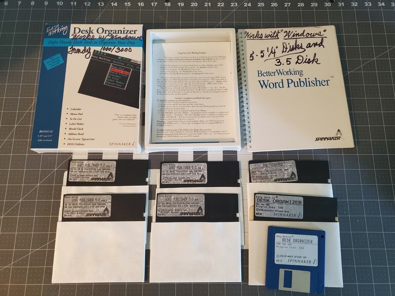 Desk Organizer Better Working From Spinnaker Word Publisher Instructions Manual
