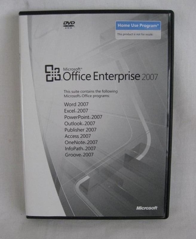 Microsoft Office Enterprise 2007 Software