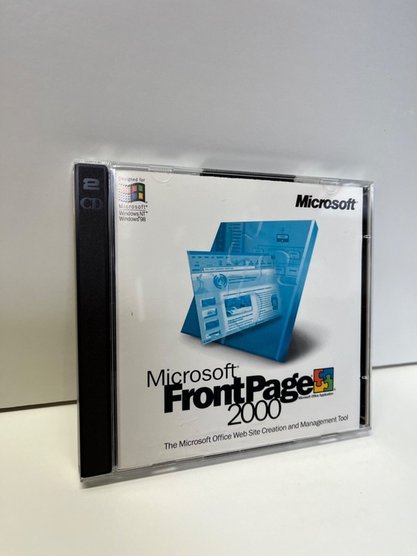 Microsoft FrontPage 2000 Upgrade With Product Key
