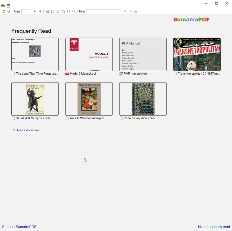 Sumatra eBook Reader | ePUB, MOBI, PDF, XPS | Windows | Free Shipping | DVD gallery