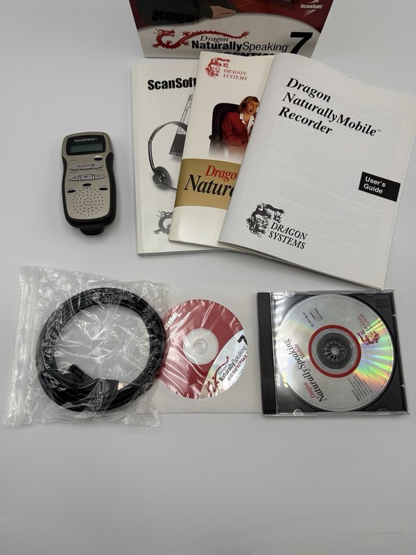 Dragon Naturally Speaking By ScanSoft ~ Pre-Owned ~ Missing Microphone gallery