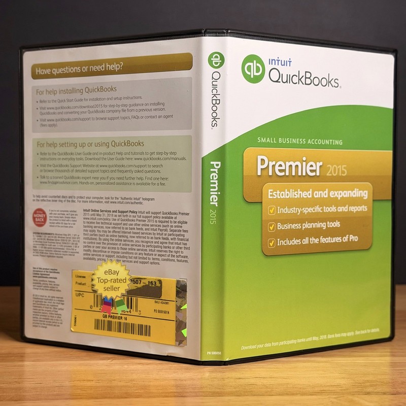 QuickBooks Desktop Premier 2015 Windows Accounting -NO SUBSCRIPTI0N- TESTED gallery