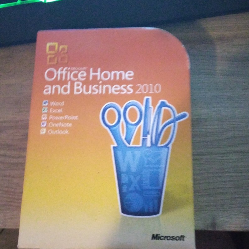 Microsoft Office Home & Business 2010 Office Suite CD, English, Win XP/Vista/7