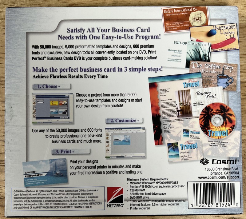 Cosmi Print Perfect Business Cards gallery